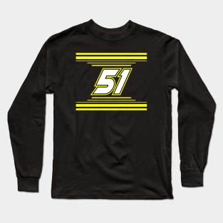 Justin Haley #51 2024 NASCAR Design Long Sleeve T-Shirt